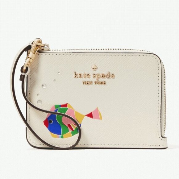 kate spade Handbags - ♠️♠️ Kate Spade What A Catch Small Card Holder Wristlet NWT